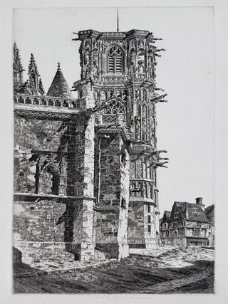 2051 Cathedral of Saint Cyr and Saint Julieta, Nevers. John Taylor Arms