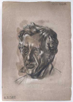 2087 Portrait of Franz Grillparzer. A. Rasner