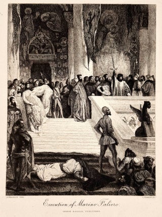 2167 The Execution of Marino Faliero. Léopold Flameng, after Eugène Delacroix
