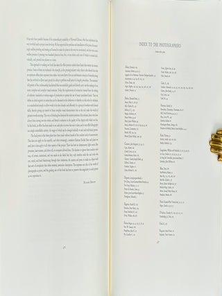 Photographs from the Collection of Gilman Paper Company; with plates by Richard Benson and foreword by Howard Gilman