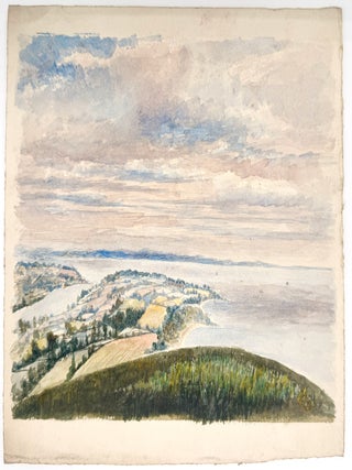 2191 Patchwork farms, Cornish coast. Sophia Beale