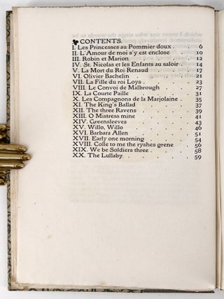 Some old French and English Ballads
