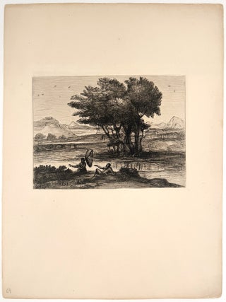 Fishermen resting by a riverbank