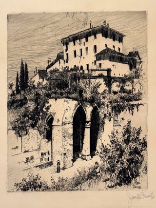 2267 Fonte Nuova, Siena. Joseph Pennell