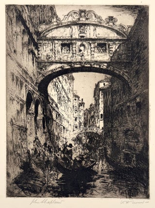 2273 The Bridge of Sighs, Venice. Walter Henry Sweet, John Shapland