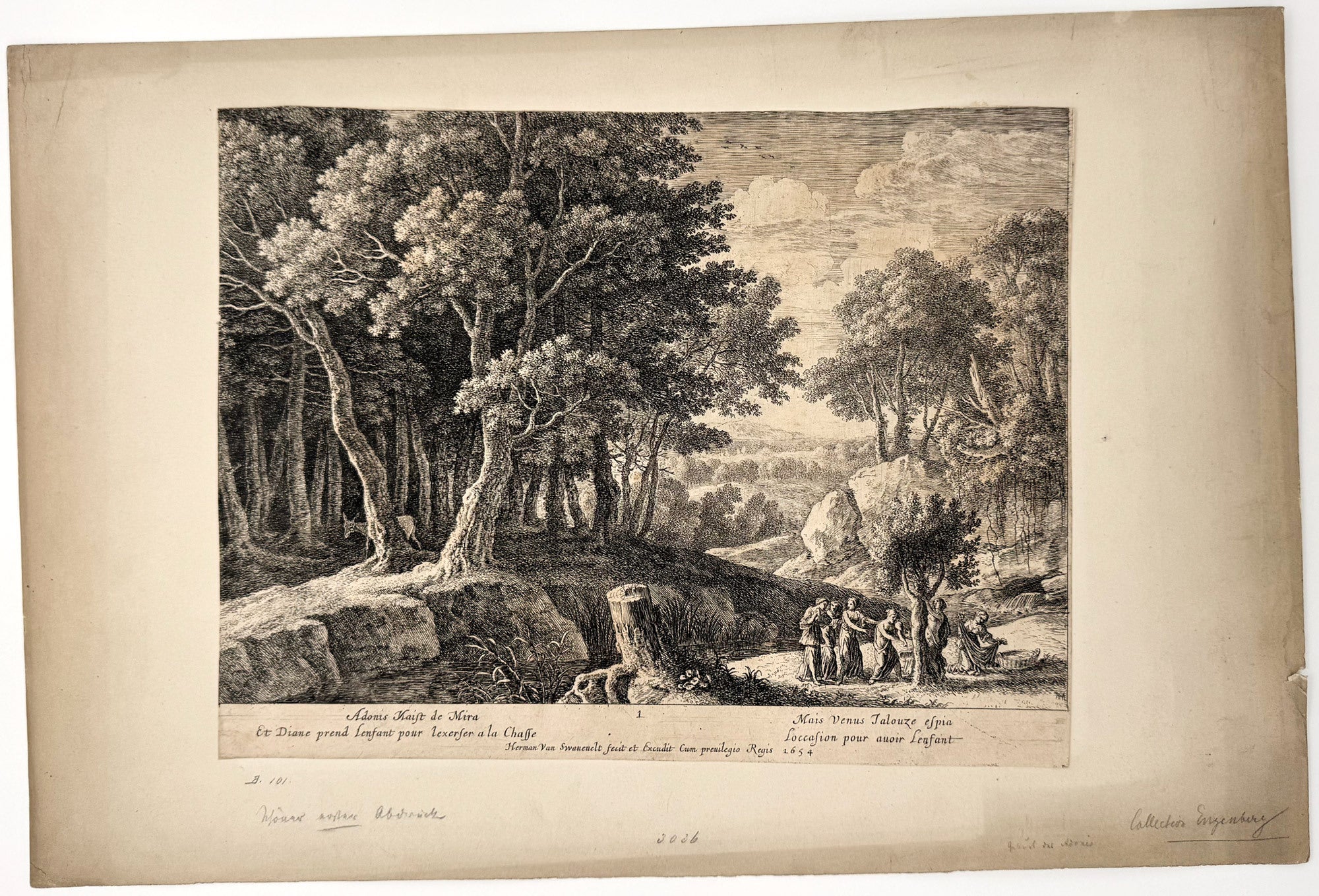 The Birth of Adonis; Plate 1 from The Story of Adonis | Herman van ...