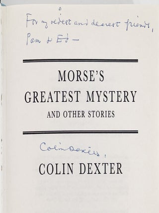 Morse's Greatest Mystery; And Other Stories