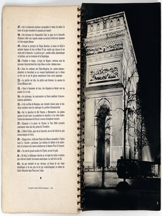 Paris de Nuit; 60 photos inédites de Brassaï dans la Collection “Réalités” sous la direction de J. Bernier.