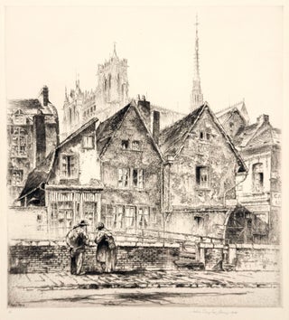 2318 Amiens; The Cathedral of Notre Dame, from the Lower Town. John Taylor Arms