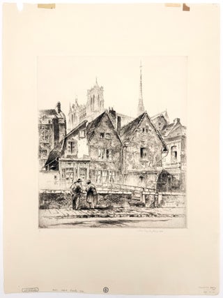 Amiens; The Cathedral of Notre Dame, from the Lower Town