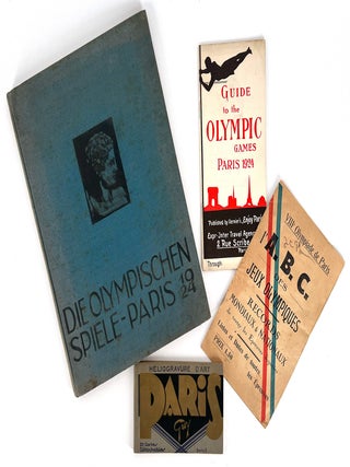 2325 Grouping of materials relating to the 1924 Paris Olympic Games: A) Die Olympischen Spiele...