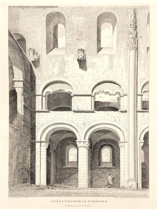 2333 Abbey Church of Jumièges. Elevation and parts of the nave. John Sell Cotman