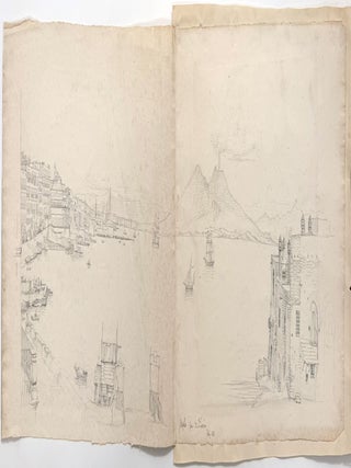 2347 Naples from Santa Lucia. Salvatore Politi, attributed to
