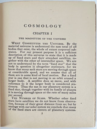 Cosmology