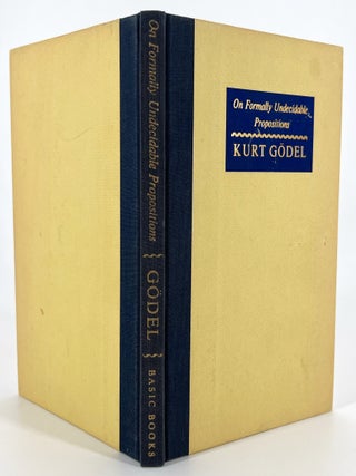 On Formally Undecidable Propositions of Principia Mathematica and Related Systems; Translated by B. Meltzer.