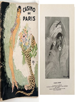 2373 Casino de Paris: La Revue de Paris qui Remue / Josephine Baker Cover Design; en 2 actes et...
