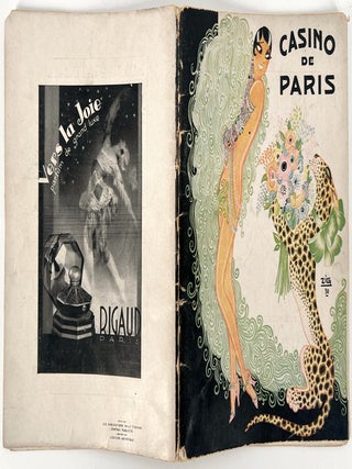 Casino de Paris: La Revue de Paris qui Remue / Josephine Baker Cover Design; en 2 actes et 25 tableaus. Production 1930-31