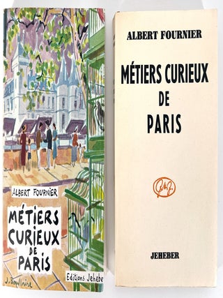 2374 Métiers Curieux de Paris. Albert. Robert Doisneau Fournier, photographs