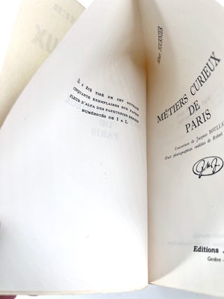 Métiers Curieux de Paris