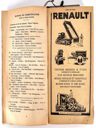XXI Foire de Paris Universelle & Internationale - Catalogue Officiel