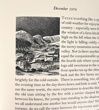 A Lakeland Diary; with wood-engravings by Kathleen Lindsey and Edward Stamp