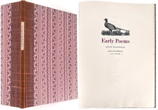2387 Early Poems. Enid Whittington Press / Bagnold