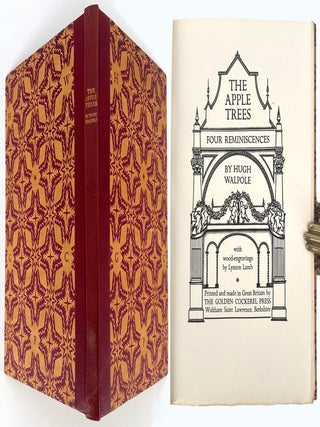 2396 The Apple Trees; Four Reminiscences. Hugh Golden Cockerel Press / Walpole, engravings Lynton...