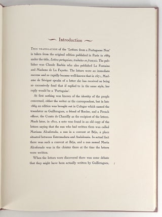 Letters from a Portuguese Nun