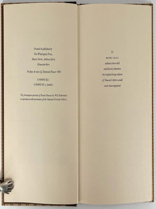 New Letters from Ernest Dowson