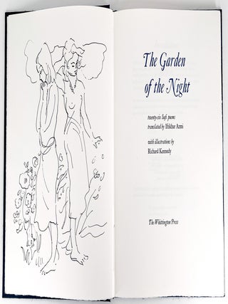 2418 The Garden of the Night, Twenty-Six Sufi Poems translated by Iftikhar Azmi, with...