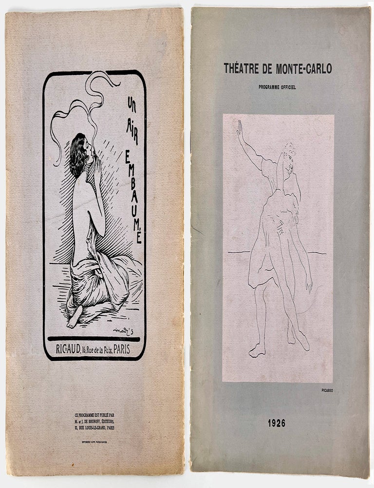 2459 Th&eacute;&acirc;tre De Monte-Carlo. Programme Officiel. Saison de Ballets par La Troupe de M. Serge De Diaghilew Du 17 Janvier au 9 Mai 1926