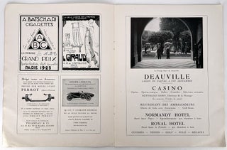 Théâtre De Monte-Carlo. Programme Officiel. Saison de Ballets par La Troupe de M. Serge De Diaghilew Du 17 Janvier au 9 Mai 1926