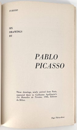 Furioso, two issues (fall and winter 1947)