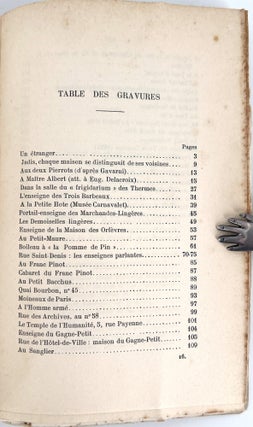 Les Vieilles Enseignes de Paris