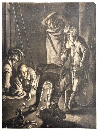 2466 Dice Game by Candle Light (after Jan van Sommeren). Captain William Baillie