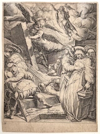 2468 Resurrection; Plate 17 from The Passion of the Christ. Karel Van Mander, after
