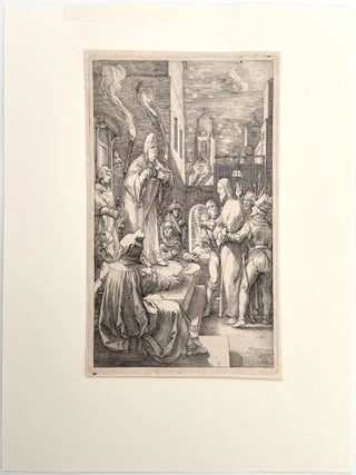 Christ Before Caiaphas; Plate 4 from The Passion of the Christ
