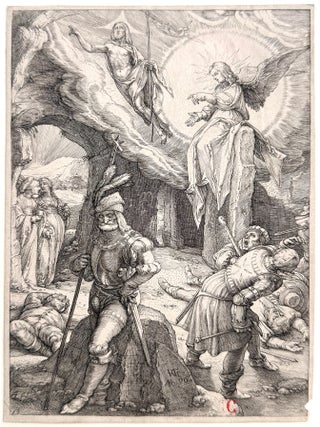 2471 The Resurrection; Plate 12 from The Passion of Christ. Hendrick Goltzius, after