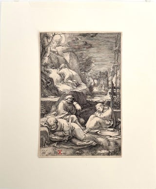 Agony in the Garden (Christ on the Mount of Olives); Plate 2 from The Passion of the Christ