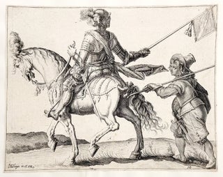 2474 De wapenhandelinghe van de ruiters; Plate 10 from The Riding School, or Exercise of Cavalry....