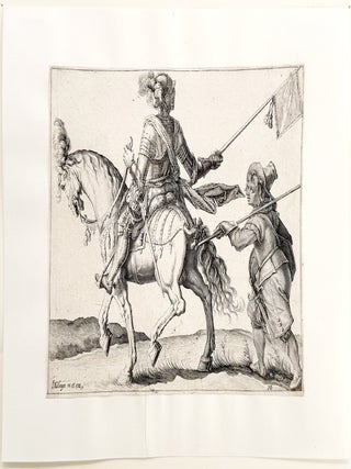 De wapenhandelinghe van de ruiters; Plate 10 from The Riding School, or Exercise of Cavalry