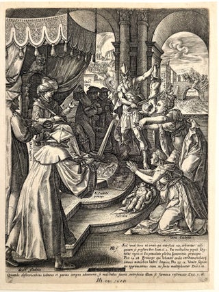2475 The Judgement of Solomon ; Falsa Ecclesia. Vera Ecclesia (Allegory of the true and the...