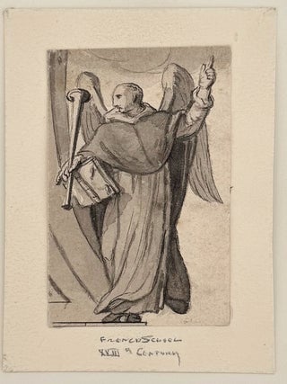 2497 St. Vincent Ferrer with the "Trumpet of Judgment" 18th century French School