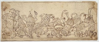 2500 Study of a ceremonial banquet display. 17th century Italian School