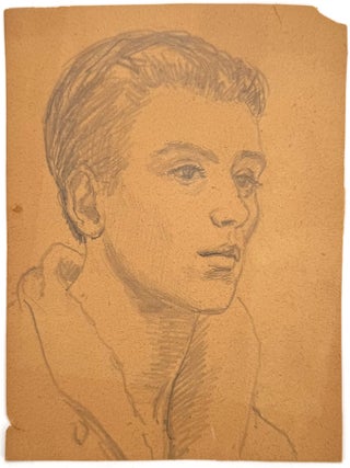2507 Portrait of young man. Josephine K. Van Ingen, attributed to