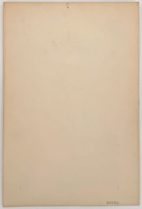 Study of a funerary monument or design for a wall tomb