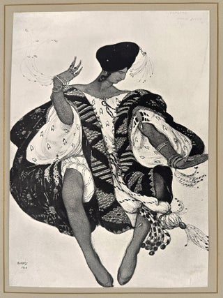 2572 Danseur Syrien" (Syrian Dancer); Costume design for the ballet Cl&eacute;op&acirc;tre. L&eacute;on...