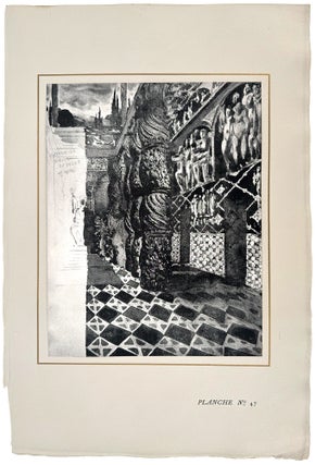 A set design for Le Martyre de Saint Sébastien, Act III