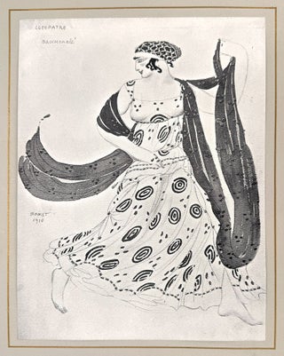 2577 Costume for Cleopatra, Bacchanale (Ida Rubenstein as Cleopatra). Léon Bakst