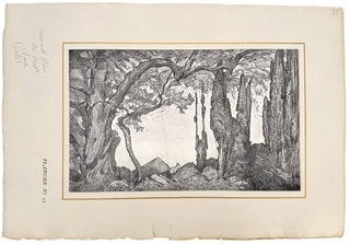 Set Design for Daphnis et Chloé (Act I)